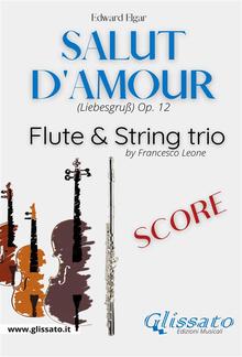 Salut d'amour - Flute & Strings (score) PDF
