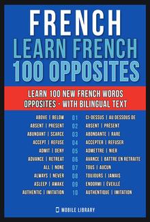 French - Learn French - 100 Opposites PDF