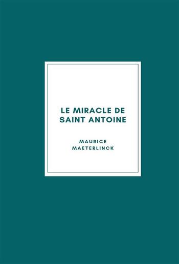 Le Miracle de Saint Antoine PDF