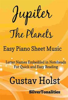 Jupiter the Planets Easy Piano Sheet Music PDF