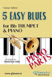 5 Easy Blues - Bb Trumpet & Piano (Piano parts) PDF