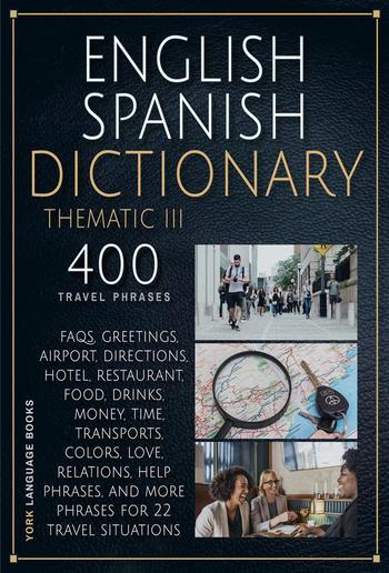 English Spanish Dictionary Thematic 3 PDF