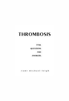 Thrombosis PDF