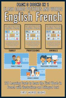 Pack 3 Books in 1 - Flash Cards Pictures and Words English French PDF