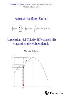 Applicazioni del Calcolo differenziale alla cinematica monodimensionale PDF