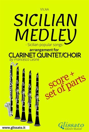 Sicilian Medley - Clarinet Quintet/Choir score & parts PDF