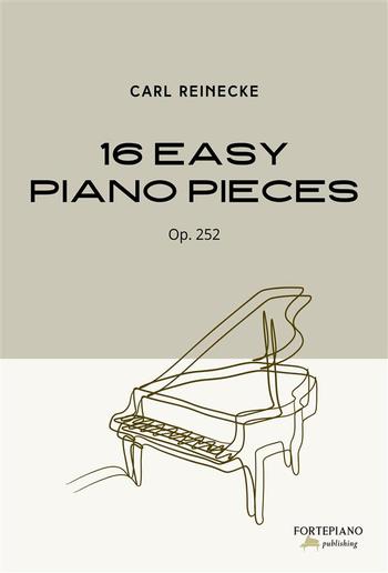 16 Easy piano pieces PDF