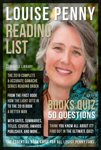 Louise Penny Reading List and Books Quiz PDF