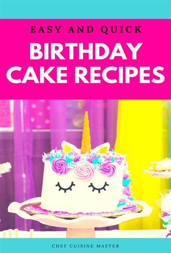 Birthday Cake Recipes PDF