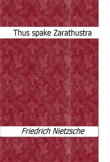 Thus spake Zarathustra PDF