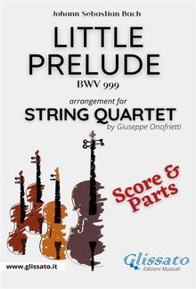 Little prelude in C minor - String Quartet (parts & score) PDF