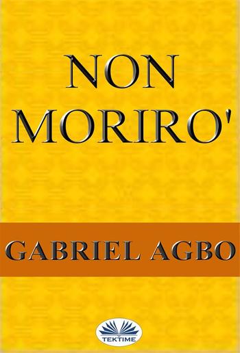 Non Morirò PDF