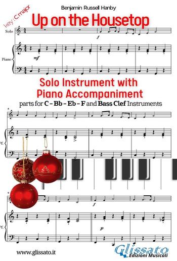 Up on the Housetop - Solo with Piano acc. (key C) PDF