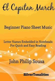 El Capitan March Beginner Piano Sheet Music PDF