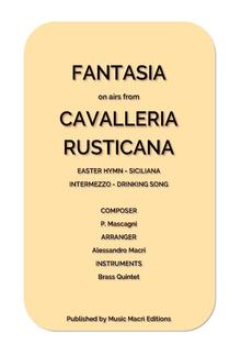 FANTASIA on airs from CAVALLERIA RUSTICANA PDF