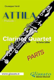 Attila (prelude) Clarinet quartet - set of parts PDF
