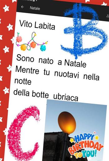 Sono nato a Natale mentre tu nuotavi nella notte della botte ubriaca PDF