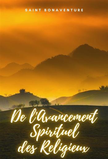 De l'Avancement Spirituel des Religieux PDF