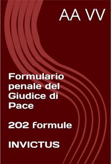 Formulario penale del Giudice di Pace PDF