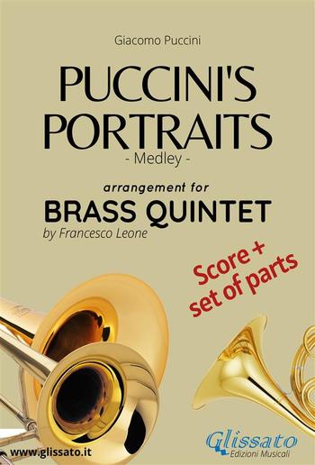 Puccini's Portraits - Brass Quintet score & parts PDF