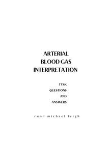 Arterial Blood Gas Interpretation PDF