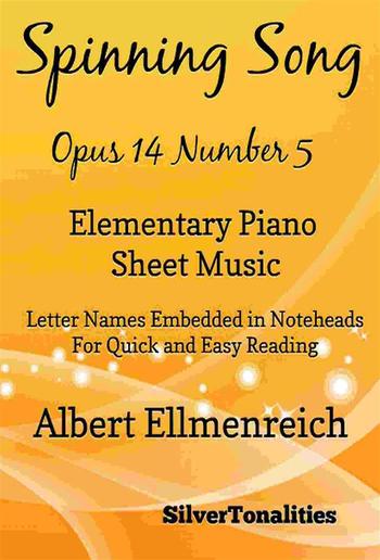 Spinning Song Elementary Piano Sheet Music PDF