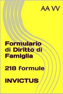 Formulario di diritto di famiglia PDF