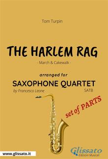 The Harlem Rag - Saxophone Quartet set of PARTS PDF