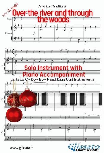 Over the river and through the woods - Solo with Piano acc. (key G) PDF