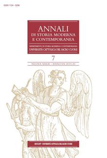 Annali di Storia moderna e contemporanea 7/2019-20 PDF