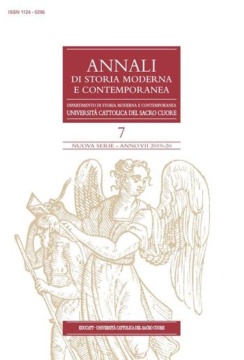 Annali di Storia moderna e contemporanea 7/2019-20 PDF