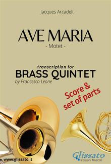 Ave Maria - Brass Quintet score & parts PDF