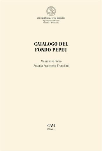 Catalogo del Fondo Pepeu PDF Catalogo del Fondo Pepeu PDF