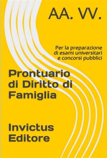 Prontuario di diritto di famiglia PDF