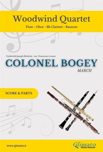 Woodwind Quartet "Colonel Bogey" score & parts PDF