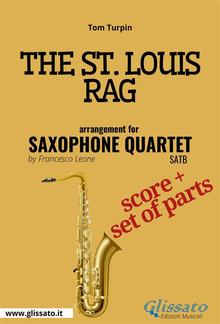 The St. Louis Rag - Saxophone Quartet score & parts PDF