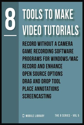 Tools To Make Video Tutorials 8 PDF