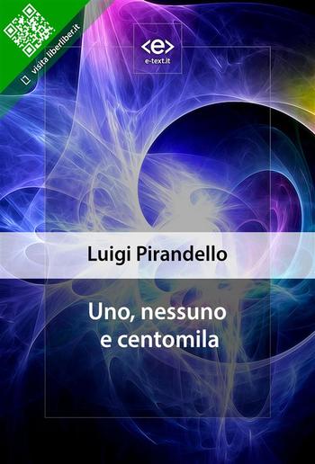 Uno, nessuno e centomila PDF