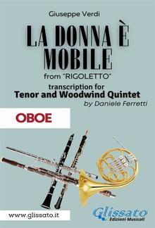 (Oboe) La donna è mobile - Tenor & Woodwind Quintet PDF