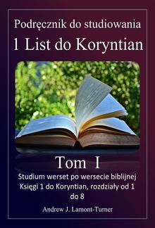 Podręcznik do studiowania: 1 List do Koryntian, Tom I PDF