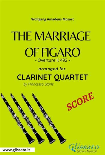 The Marriage of Figaro - Clarinet Quartet (Score) PDF