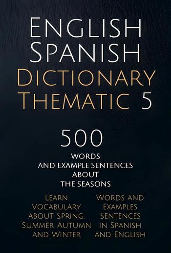 English Spanish Thematic Dictionary 5 PDF