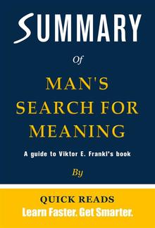 Summary of Man's Search for Meaning by Viktor E. Frankl PDF