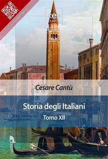 Storia degli Italiani. Tomo XII PDF