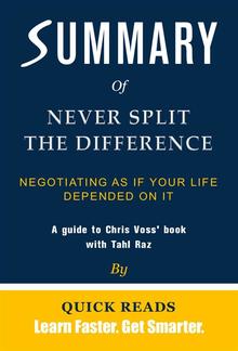 Summary of Never Split the Difference PDF