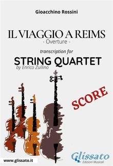 Il Viaggio a Reims (overture) String quartet - Score PDF