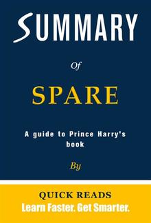 Summary of Spare by Prince Harry PDF