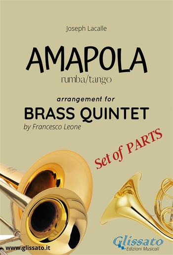 Amapola - Brass Quintet - set of parts PDF