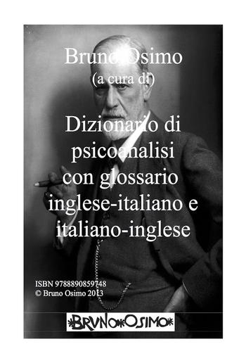 Dizionario di psicoanalisi con glossario inglese-italiano e italiano-inglese PDF