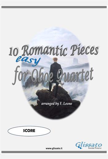 10 (Easy) Romantic Pieces for Oboe Quartet (Score) PDF